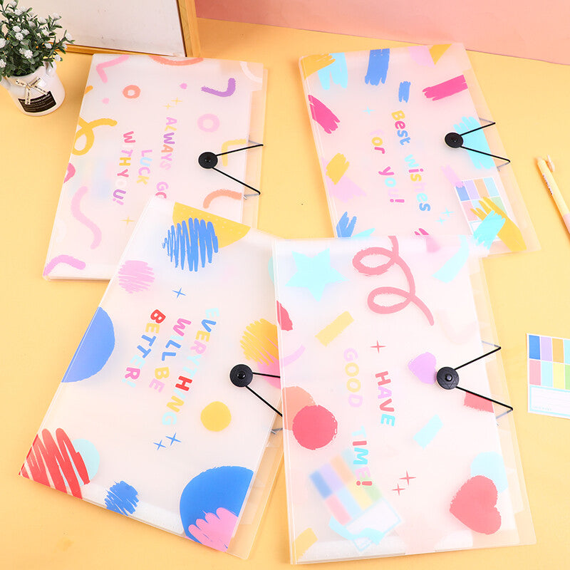 Borsa portadocumenti serie geometria colorata