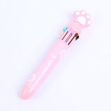 Penna a sfera a dieci colori Cat's Claw