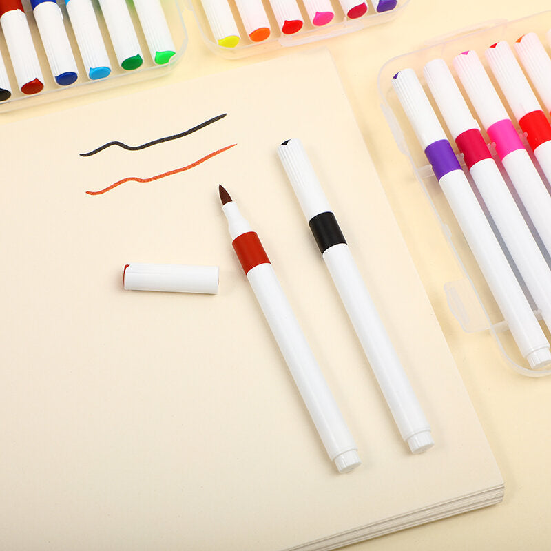 Matite acquerellabili a base d'acqua con punta morbida 24 colori 261