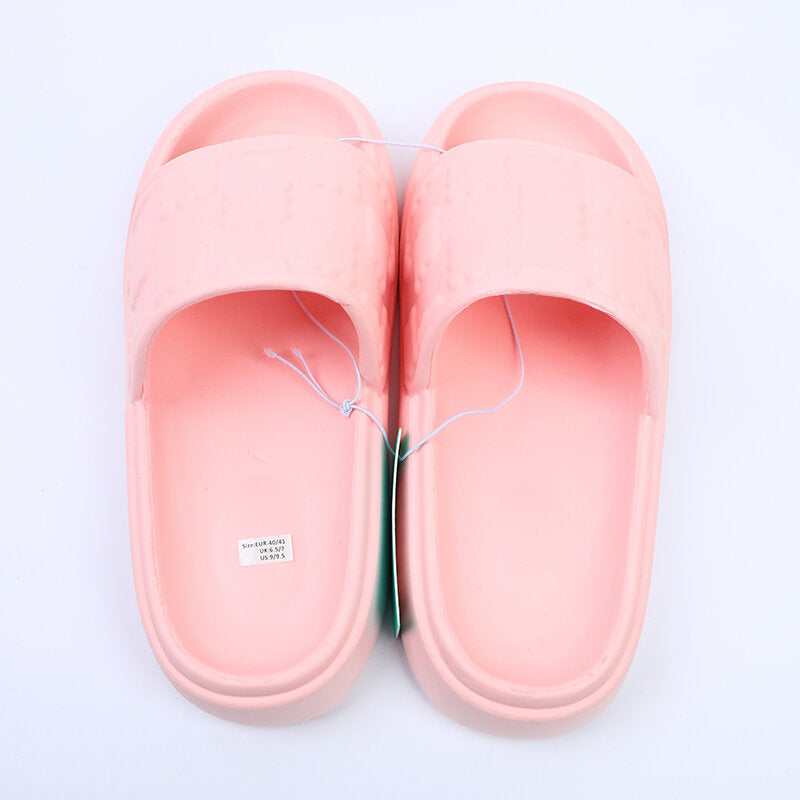 Mini biscotto coppia pantofole casa donna taglia 40-41 (rosa nebbioso)