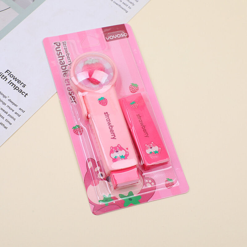 Gomma da cancellare a forma di fragola shiba inu