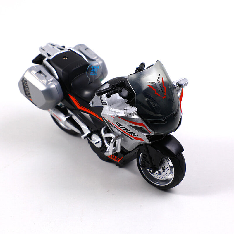 1:10 Moto in lega con luce e musica (inclusa pila a bottone) -MY66-M2241