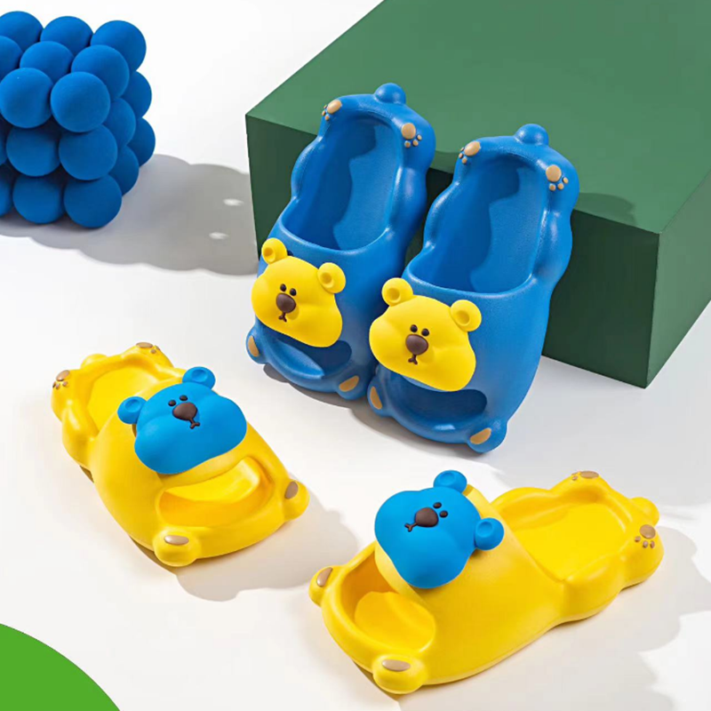 Pantofole per bambini Little Bear taglia 34-35 (giallo)