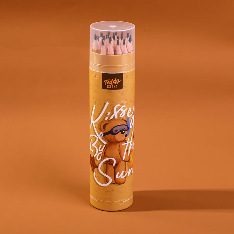 Matita cancellabile serie TEDDY ISLAND-24 pezzi