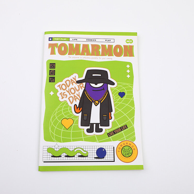 Quaderno di sutura serie TOMARMON A5 (confezione da 3 pezzi) - pagine a righe orizzontali 30 fogli