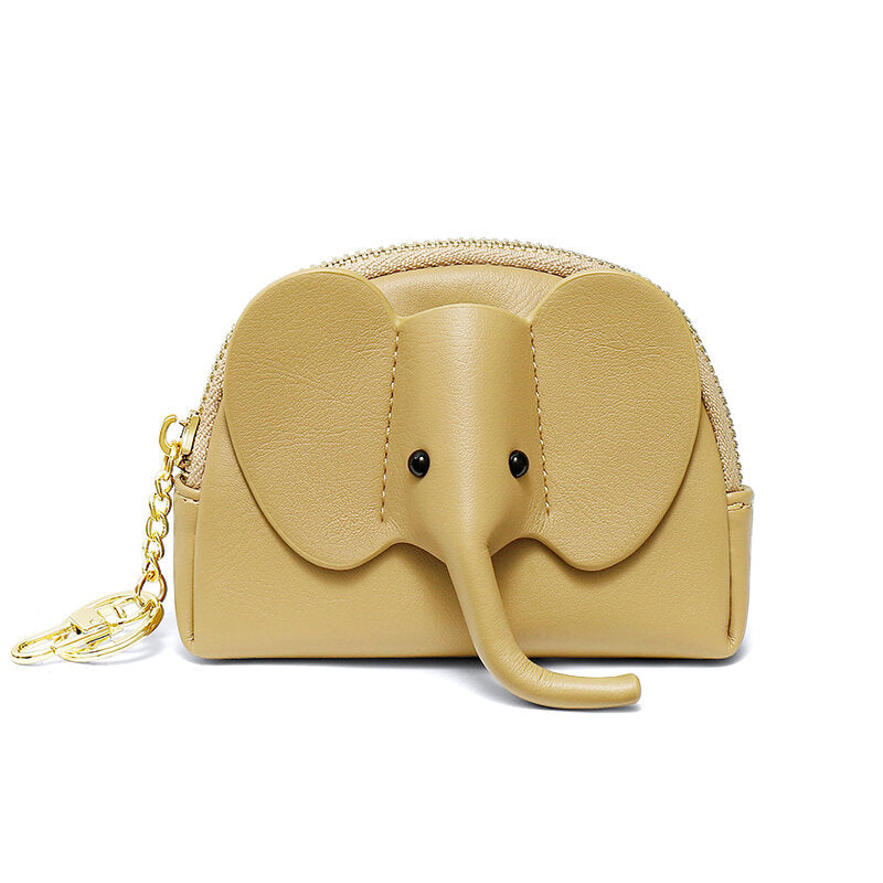 Simpatico portamonete con elefante