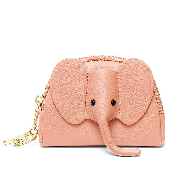 Simpatico portamonete con elefante