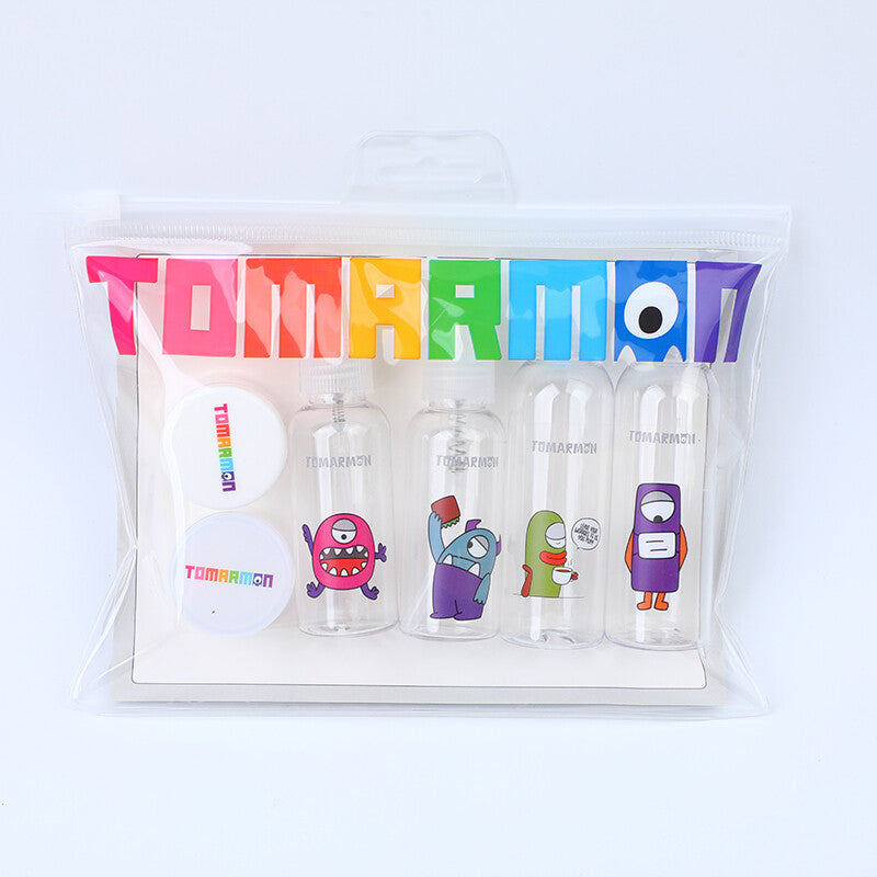 Set di 6 flaconi da viaggio della serie TOMARMON