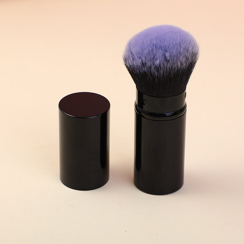 Pennello da trucco telescopico con scatola in PET