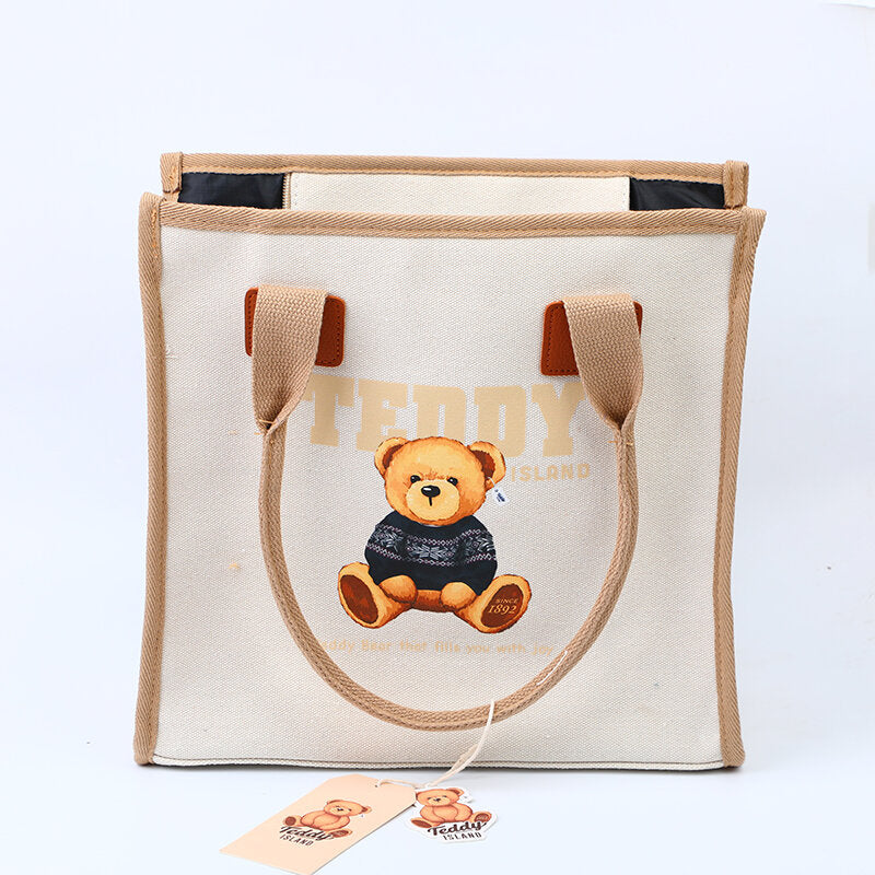 Borsa a tracolla della serie TEDDY ISLAND-No.3
