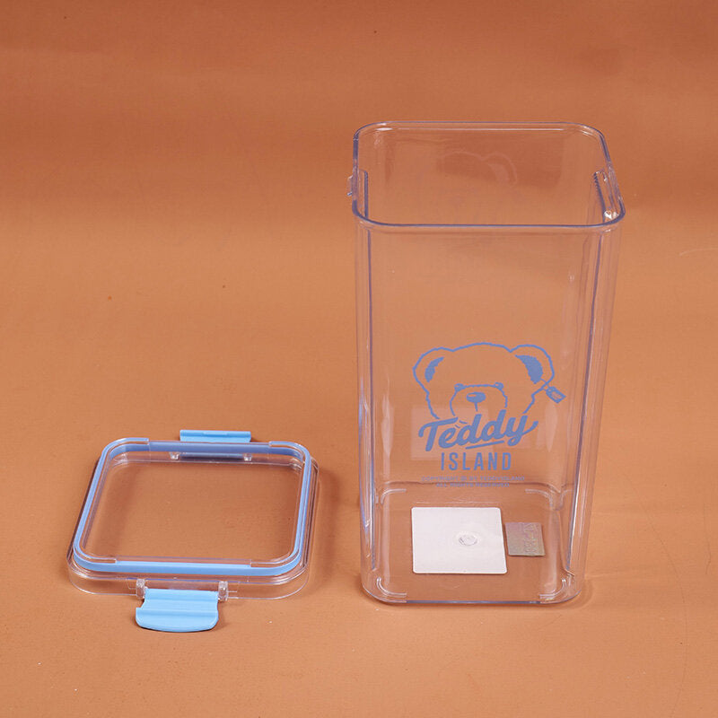 contenitore di conservazione quadrata serie TEDDY ISLAND da 1,3 L