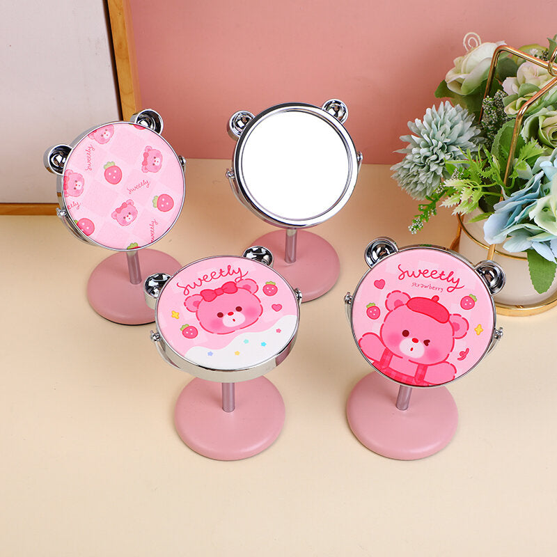 Specchio da tavolo Bear head series-rose garden