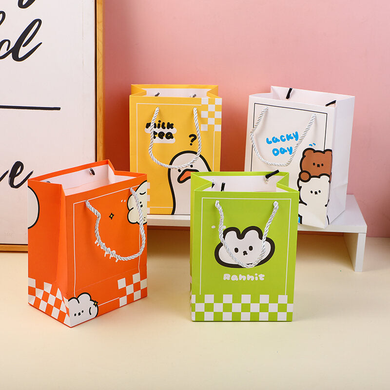 Borsa regalo carina di colore brillante-M