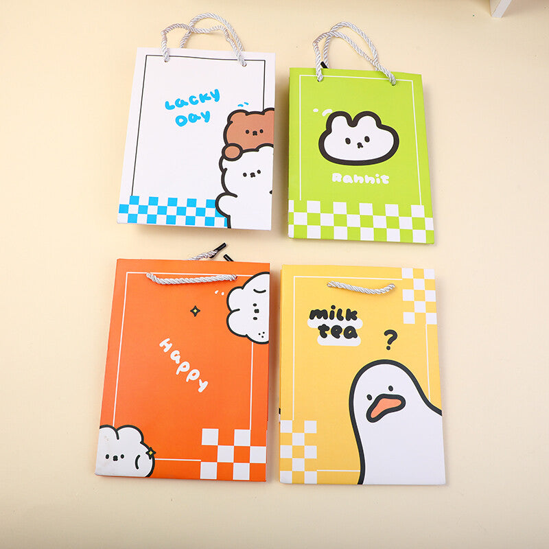 Borsa regalo carina di colore brillante-L