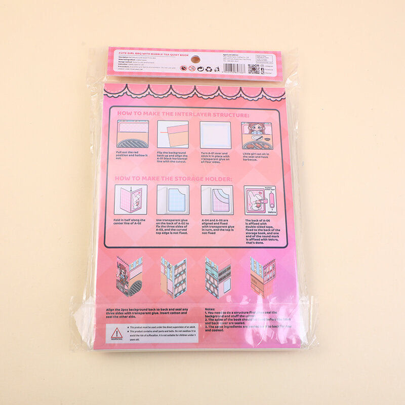 Libro di bellezza per unghie silenzioso YT-CO-003