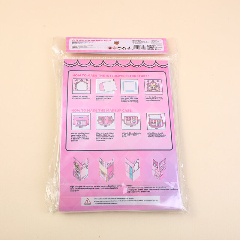 Libro di bellezza per unghie silenzioso YT-CO-001