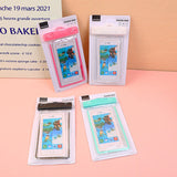 Borsa impermeabile per telefono che si illumina al buio (nuova clip)