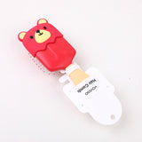 Mini pettine da massaggio per gelato all'orso al tè al latte (edizione speciale alla fragola) -3121