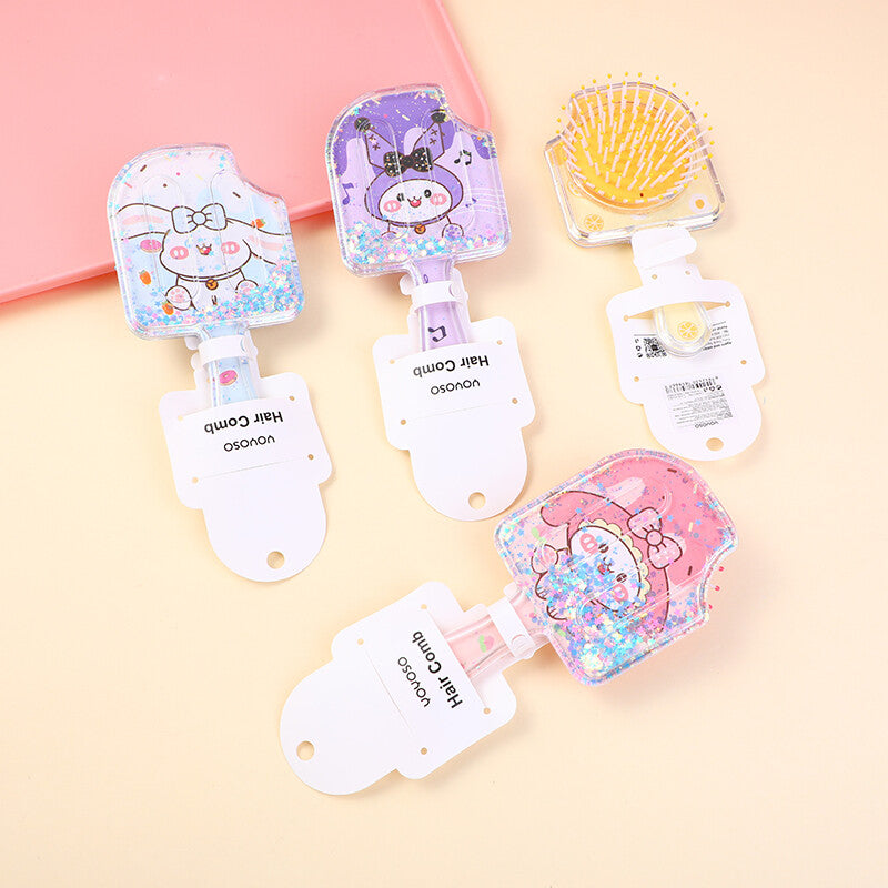 Pettine per capelli a forma di gelato a forma di coniglio-3121