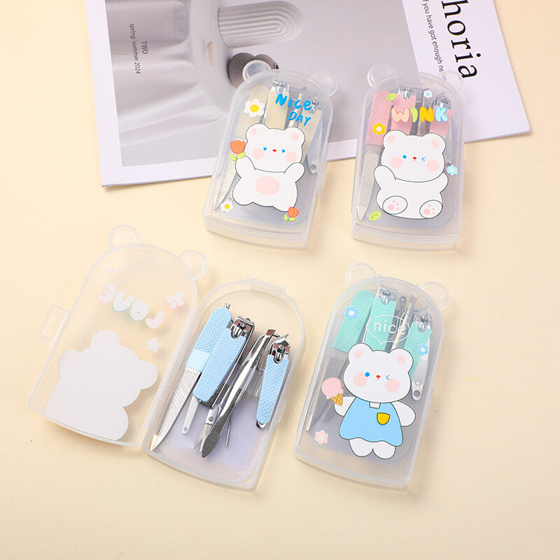 Set manicure in silicone da sette pezzi della serie Nice Day