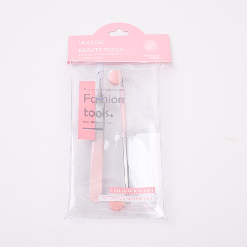 Set combinato di 2 aghi per acne