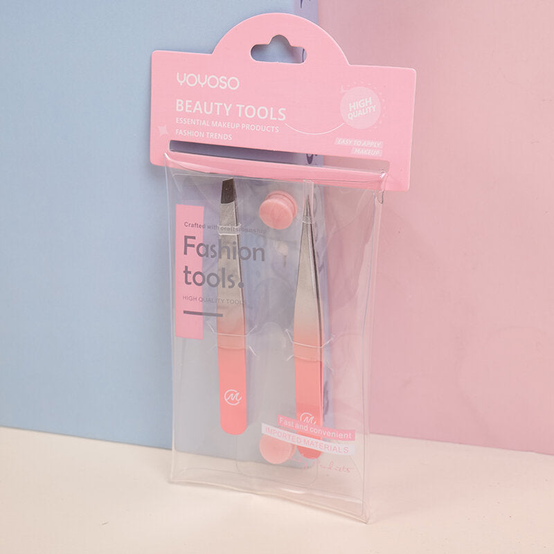 Pinzette per sopracciglia 2 pezzi set