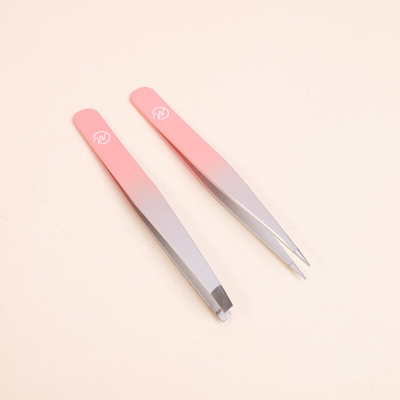 Pinzette per sopracciglia 2 pezzi set