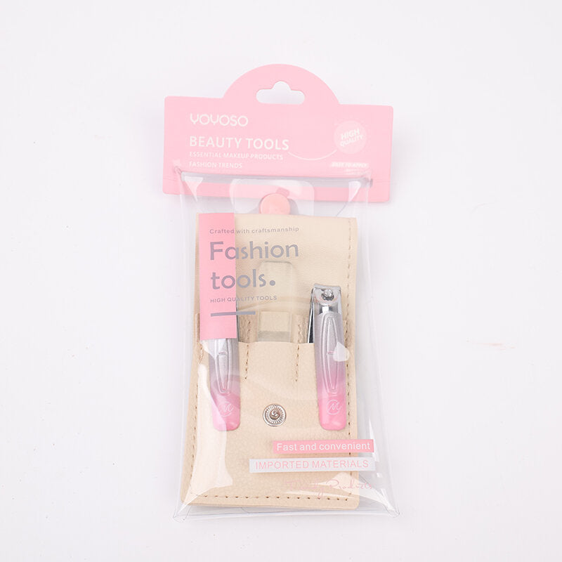 Set tagliaunghie con contenitore