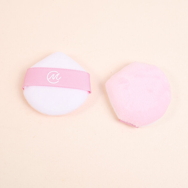 Piumino da cipria leggero e lussuoso-2 pezzi