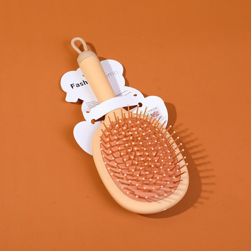 Mini air bag a pettine della serie TEDDY ISLAND-marrone scuro