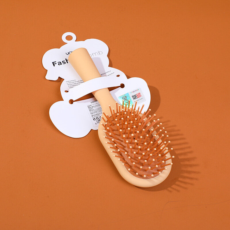 Pettine massaggiante da terra serie TEDDY ISLAND-marrone chiaro