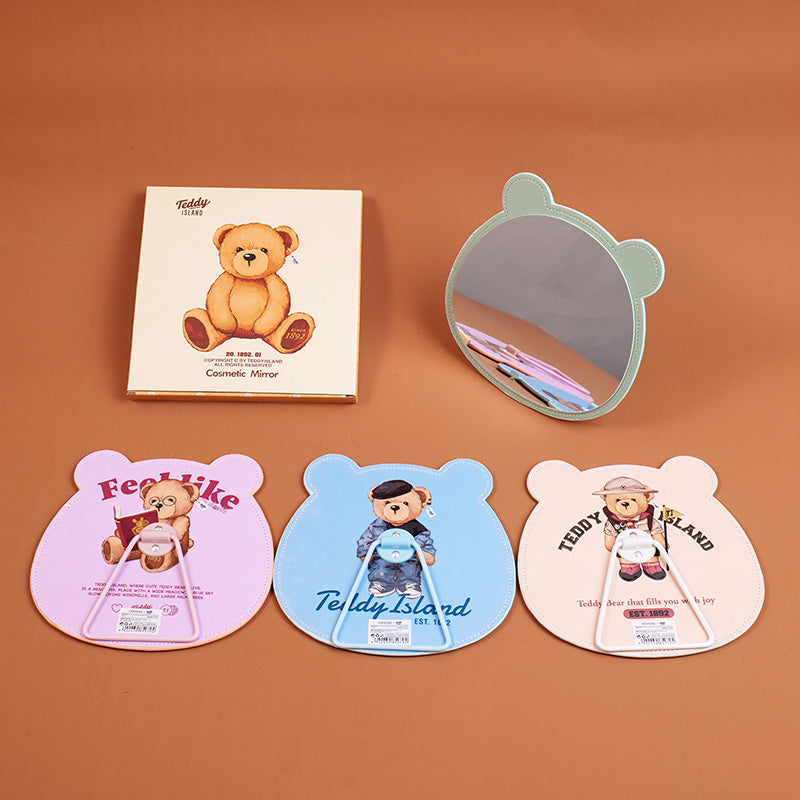 Specchio da tavolo con testa di orso sportivo della serie TEDDY ISLAND