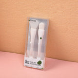 Set di 2 pennelli in silicone per maschera facciale