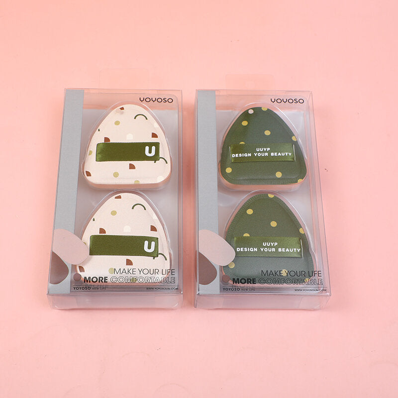 Marshmallow delicato piumino da cipria delicato sulla pelle-2 pezzi