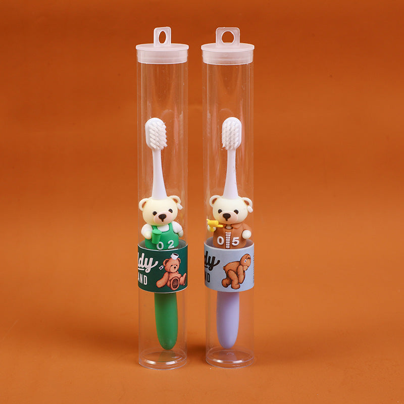 Simpatico spazzolino da denti per bambini della serie TEDDY ISLAND