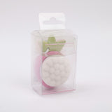 Spazzola per la pulizia del viso con massaggio alla fragola