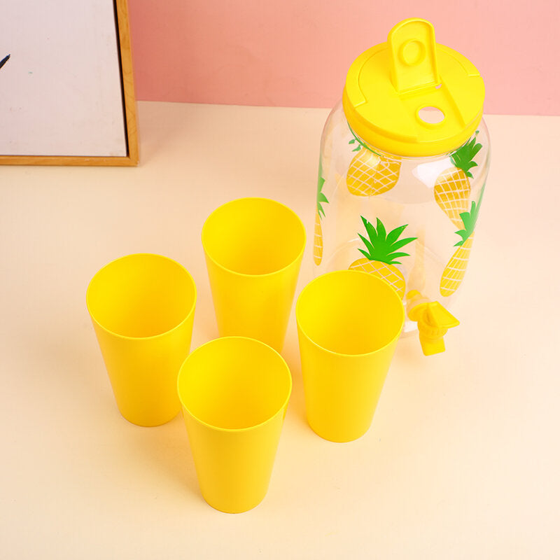 Brocca per acqua fredda con motivo ananas-3,8 litri