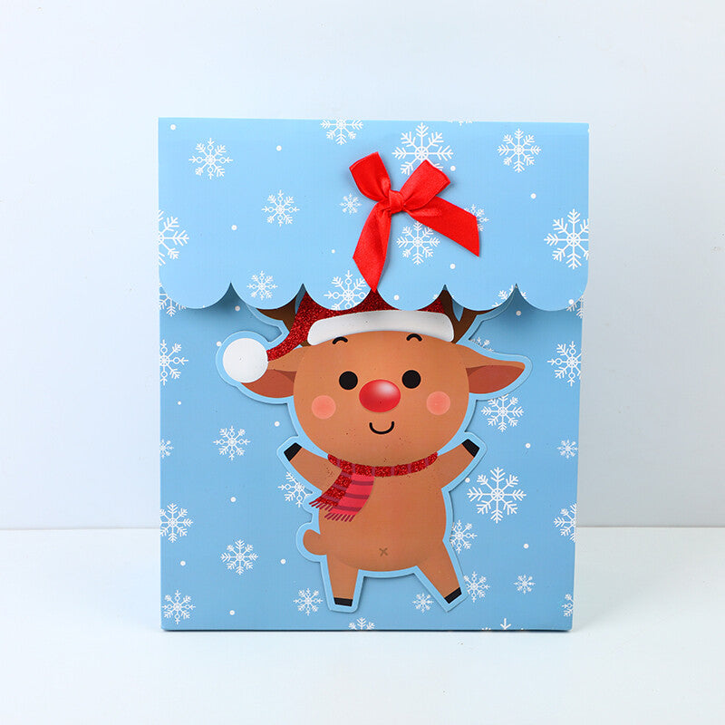 Borsa regalo flip serie Carnevale di Natale-L