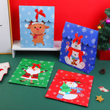 Borsa regalo flip serie Carnevale di Natale-L