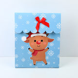 Borsa regalo flip serie Carnevale di Natale-M