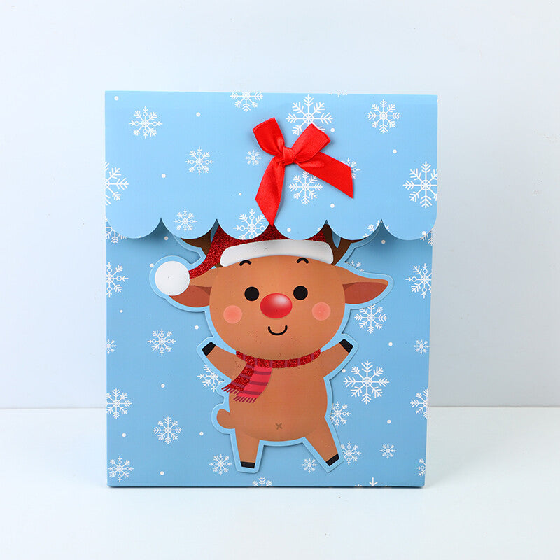 Borsa regalo flip serie Carnevale di Natale-M