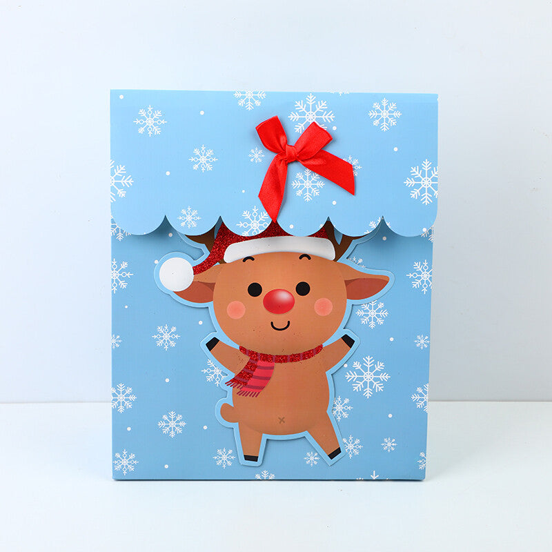 Borsa regalo flip serie Carnevale di Natale-S