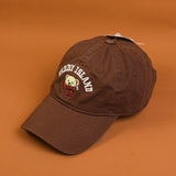 Berretto da baseball serie TEDDY ISLAND-marrone