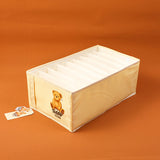 Scatola portaoggetti grande serie TEDDY ISLAND con 9 scomparti