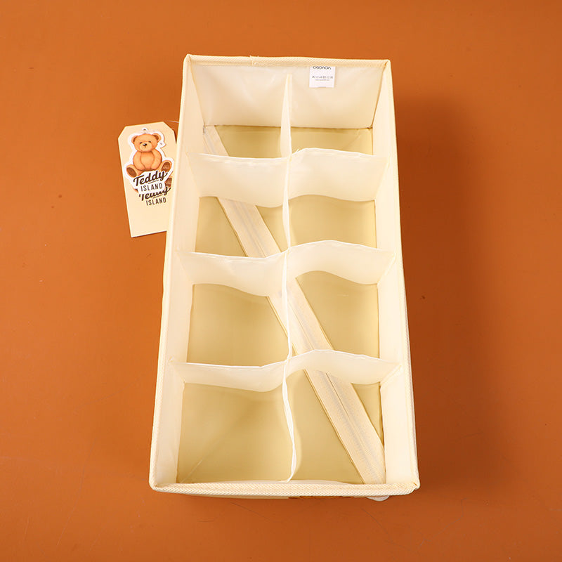 Scatola portaoggetti della serie TEDDY ISLAND con 8 scomparti