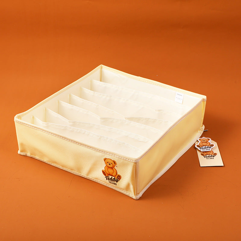 Scatola portaoggetti della serie TEDDY ISLAND con 7 scomparti