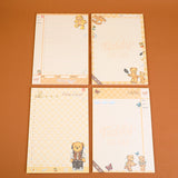 Block notes serie TEDDY ISLAND Pagine interne A5 colorate da 50 fogli