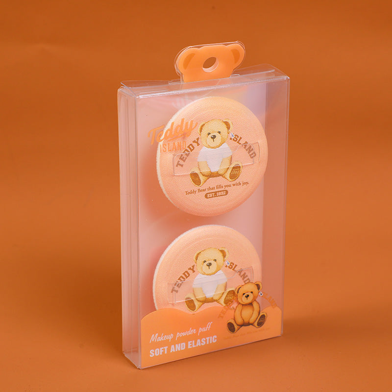 TEDDY ISLAND serie velluto cipria secca 2pz-marrone chiaro