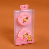 Cuscino morbidissimo serie TEDDY ISLAND rosa cipria