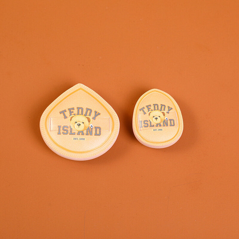 Set di cipria in polvere di zucchero filato della serie TEDDY ISLAND - marrone chiaro